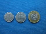LOT MONEDE DIFERITE VALORI ,ANII 2000 ,ANI DIFERITI /POLONIA