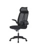 Scaun Birou Ergonomic AB518, Mesh, Suport Lombar, Reglabil, Negru, Max 90kg