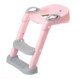 Cumpara ieftin Reductor toaleta copii, Juju, Solo Steps, Roz