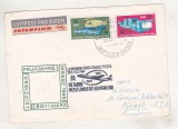 bnk fil Plic ocazional Leipziger Fruhjahrsmesse 1969 - circulat spre Romania - aerofilatelie
