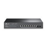 SWITCH TP-LINK POE 10 porturi Gigabit (8 PoE+) carcasa metalica TL-SG2210MP