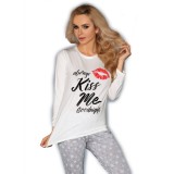 Pijama MODEL 109, LivCo, Alb, S/M