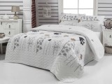 Set Lenjerie de pat double, Alb, 220x200 cm