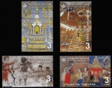 THAILANDA 2019 PICTURI MURALE, Nestampilat