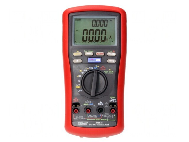 Aparat Măsurare Rezistență Izolație LCD BM878