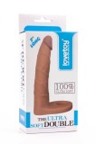 Ultra Soft Double 3 - Strap-on realist, flesh, 16 cm, Orion