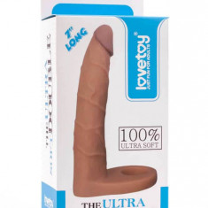 Ultra Soft Double 3 - Strap-on realist, flesh, 16 cm