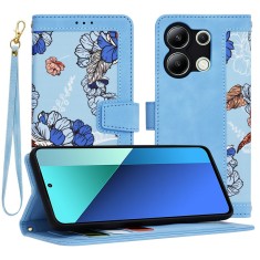Husa personalizata fete Xiaomi Redmi Note 13 4G Techsuit FlipCraft, bleu foto