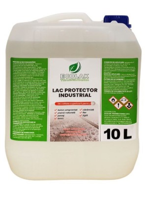Lac Transparent Pentru Beton, Ecolak, 10 Litri foto