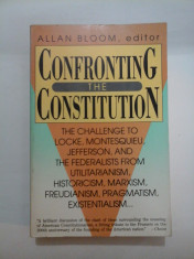 CONFRONTING THE CONSTITUTION - ALLAN BLOOM, editor foto