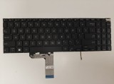 Tastatura Laptop, Asus, VivoBook Pro 16X N7601R, N7601RM, N7601Z, N7601ZM, N7601ZW, iluminata, neagra, layout US