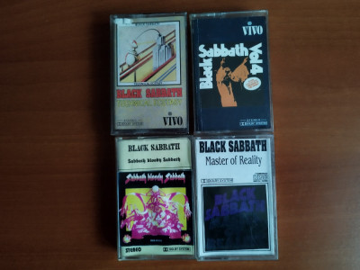 Black Sabbath - 4 casete foto