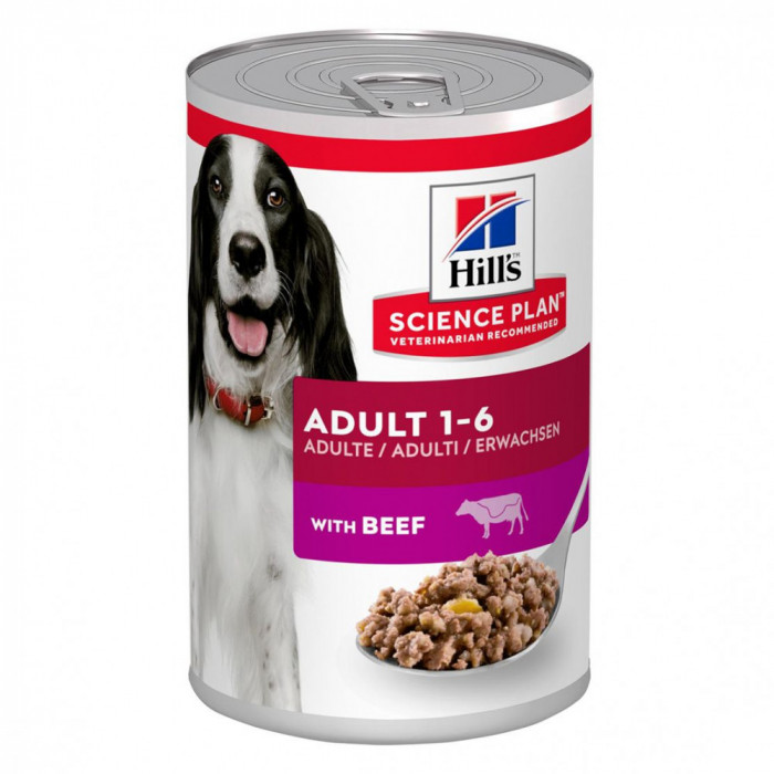 Hill&amp;#039;s Science Plan Canine Adult Beef 370g