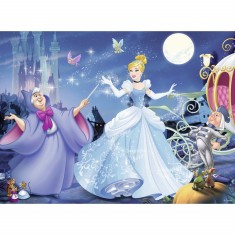 Puzzle cenusareasa 100 piese starline cu sclipici