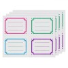 Etichete Autocolante, Clasice, Multicolor, 7x5.5 cm, Set 40 Bucăți, Oem