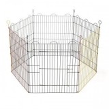 Cumpara ieftin Tarc pentru iepuri, 6 laturi, 105x105x58 cm