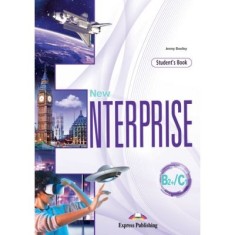 Curs Limba Engleza. New enterprise B2+/C1 manualul elevului cu digibook app - Jenny Dooley