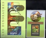 GUINEEA 2013, Fauna, Dinozauri, serie neuzata, MNH, Nestampilat