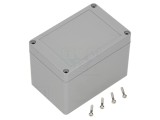 Carcasă universală GAINTA 80mm x 120mm x 85mm ABS gri &icirc;nchis IP65