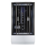 Cumpara ieftin Cabină de cadă cu hidromasaj XL120, dimensiuni 120x85x220 cm