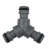 Conector 3 cai Y furtun irigat gazon / gradina Dedra Garden