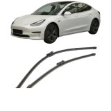 Cumpara ieftin Set stergatoare TESLA MODEL 3 (5YJ3) 2017-2024, parbriz, Valeo Silencio Xtrm