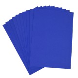 Hartie gumata A4 pentru activitati crafts,albastru,grosime 1.3 mm, 10 coli set