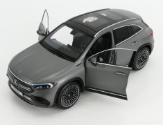 Macheta auto Mercedes Benz EQA Mountain Grey Magno 2021 scara 1/18