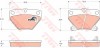 Set placute frana,frana disc TOYOTA YARIS (P1) (1999 - 2005) TRW GDB3243