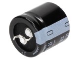 Condensator electrolitic NICHICON 220uF 400VDC SNAP-IN, &Oslash;22x35mm
