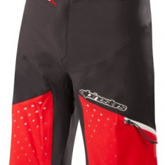 Pantaloni Ciclism Barbati Alpinestar Drop Pro Negru / Rosu Marimea 34 17267181334