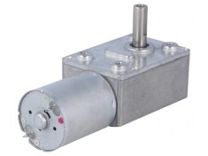 Motor DC cu Angrenaj Melcat 3-9V 1.7A Ax D 6mm