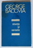 STANTE SI VERSETE de GEORGE BACOVIA , 1970