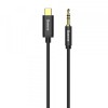 Cablu Audio USB-C - 3.5mm Baseus Yiven M01, 1.2m, Negru CAM01-01