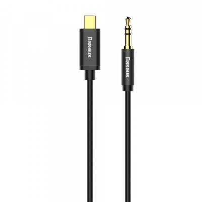 Cablu Audio USB-C - 3.5mm Baseus Yiven M01, 1.2m, Negru CAM01-01 foto
