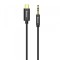 Cablu Audio USB-C - 3.5mm Baseus Yiven M01, 1.2m, Negru CAM01-01