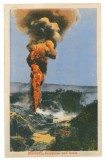 4143 - MORENI, Dambovita, Fire on the Oil well, Romania - old postcard - unused, Necirculata, Printata