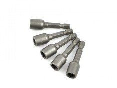 Set 5 adaptori magnetici pentru surubelnita, 8mmx48mm 1/4 &quot;, Geko G15006