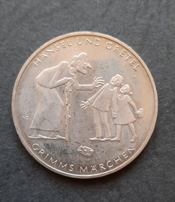 10 Euro &amp;quot;H&amp;auml;nsel und Gretel&amp;quot; 2014, Germania - G 4321 foto