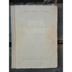 V. Nicolau - Betonul precomprimat