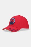 Aeronautica Militare șapcă de baseball din bumbac culoarea rosu, cu imprimeu, HA1208CT2261
