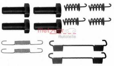 Set accesorii, saboti frana parcare MERCEDES CLS (C219) (2004 - 2011) METZGER 105-0865 foto