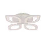 Plafoniera LED inteligenta Rhodos KL151053, 94 W, 7800 lm, lumina calda / neutra / rece, dimabil, cu telecomanda, alb