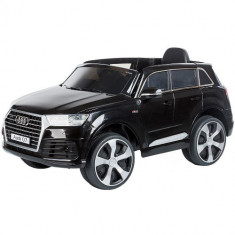 Masinuta Electrica SUV Audi Q7 cu roti EVA, Colectia 2020 Black foto