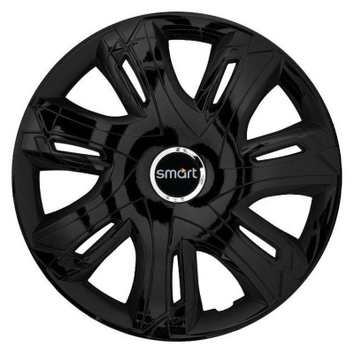 Set 4 capace roti Supernova black laquered R16 Compatibil Cu Smart foto