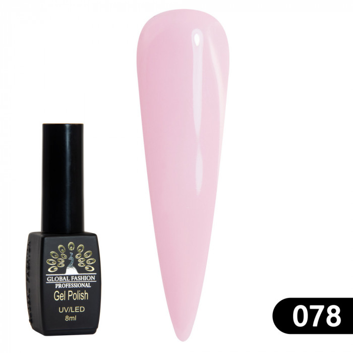 Oja semipermanenta BLACK ELITE, Global Fashion 8 ml, 078