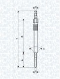 MAGNETI MARELLI 062900051304 Bujie incandescenta