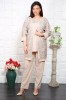 Compleu Elegant din 3 piese Fiesta Ivoaire - 60Marimea, Yves