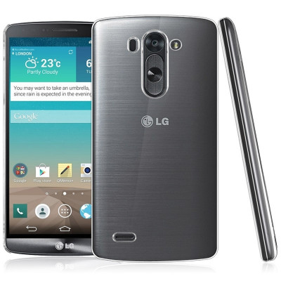 Husa LG G3S \ Beat \ G3 Mini - Luxury Slim Case TSS, Transparent foto