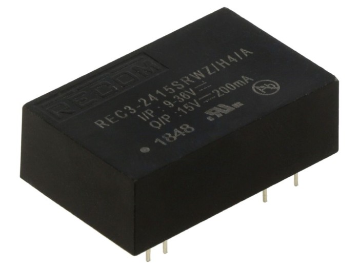 Convertor DC/DC 3W 15V DIP24